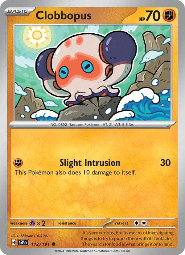 Clobbopus - Surging Sparks Pokemon Card