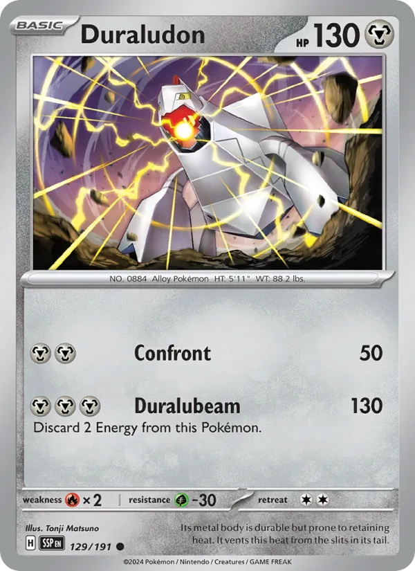 Duraludon - Surging Sparks Pokemon Card