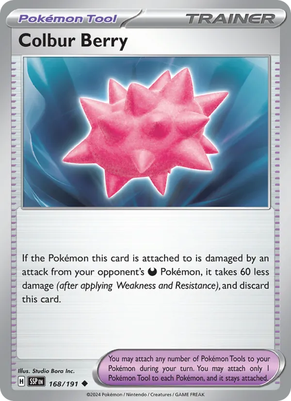 Colbur Berry - Surging Sparks Pokemon Card