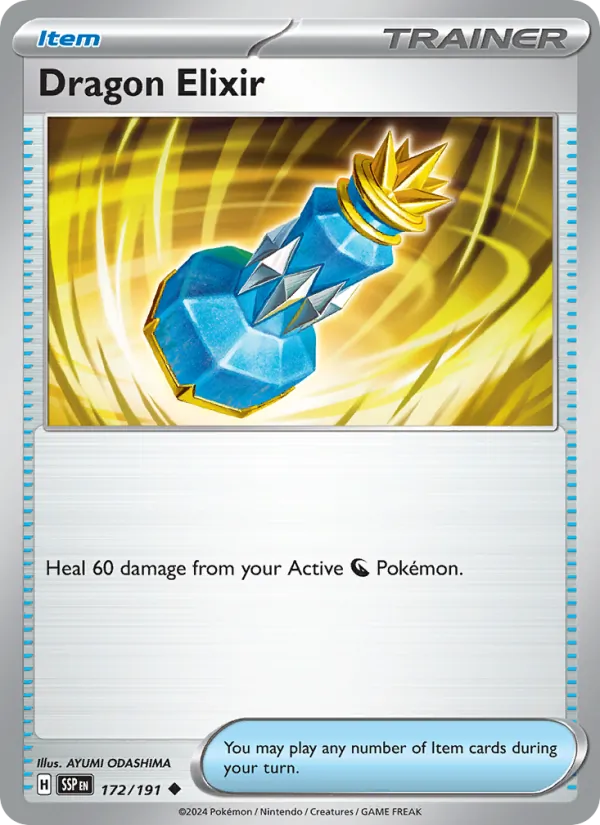 Dragon Elixir - Surging Sparks Pokemon Card