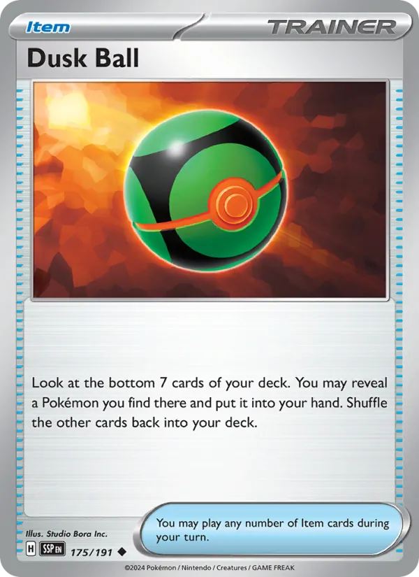 Dusk Ball - Surging Sparks Pokemon Card