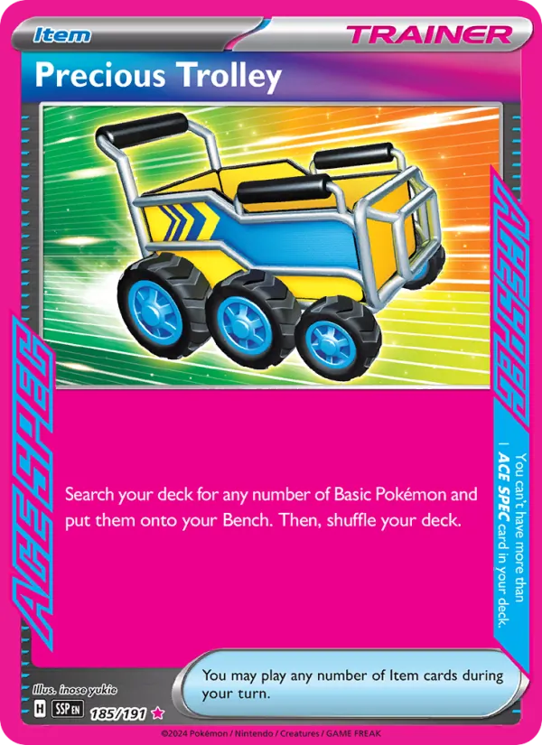 Precious Trolley - Surging Sparks Pokemon Card