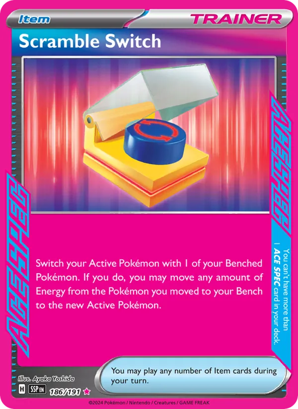 Scramble Switch - Surging Sparks Pokemon Card