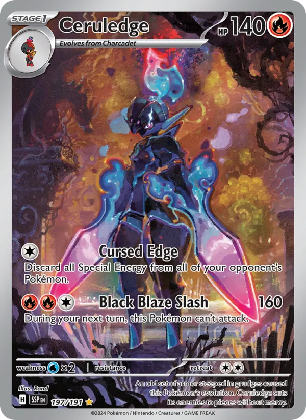 Ceruledge - Surging Sparks Pokemon Card