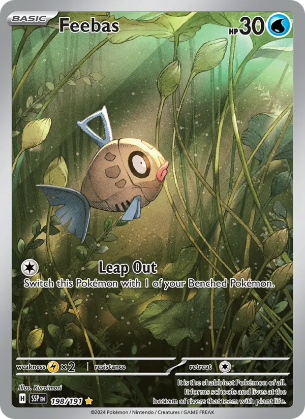 Feebas - Surging Sparks Pokemon Card