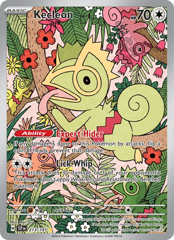 Kecleon - Surging Sparks Pokemon Card