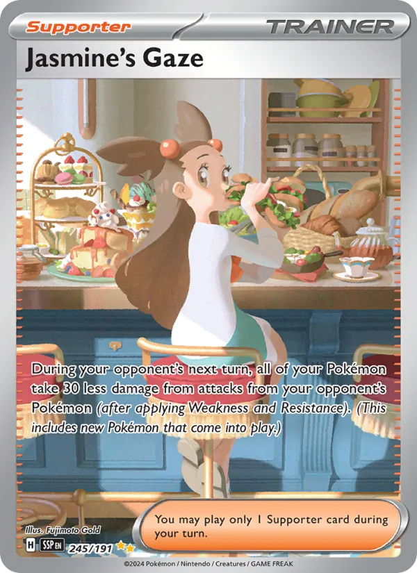 Jasmine's Gaze - Surging Sparks Pokemon Card