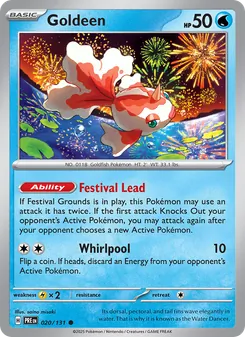 Goldeen - Prismatic Evolutions