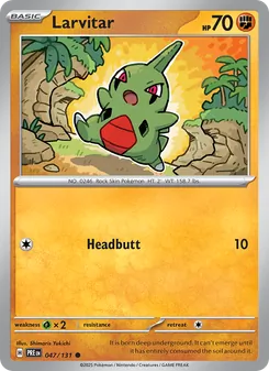 Larvitar - Prismatic Evolutions