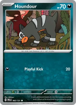 Houndour - Prismatic Evolutions
