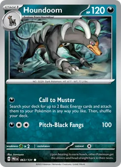 Houndoom - Prismatic Evolutions