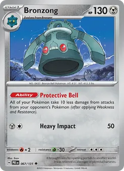 Bronzong - Prismatic Evolutions