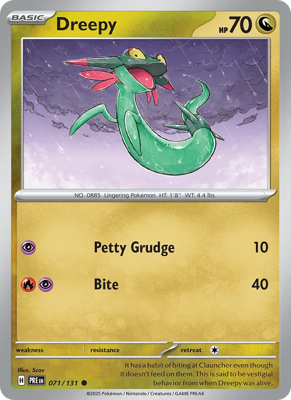 Dreepy - Prismatic Evolutions Pokemon Card