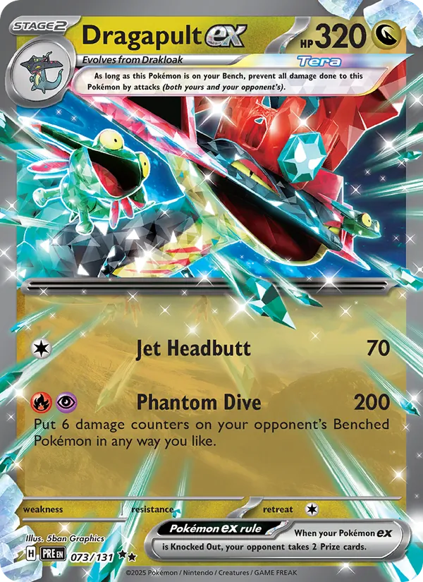 Dragapult ex - Prismatic Evolutions Pokemon Card
