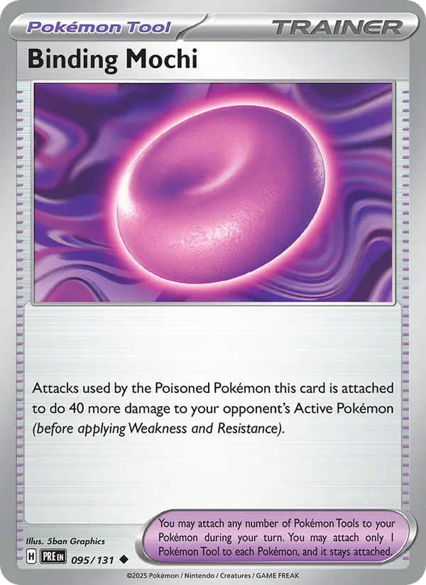 Binding Mochi - Prismatic Evolutions Pokemon Card