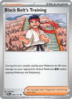 Black Belt's Training - Prismatic Evolutions