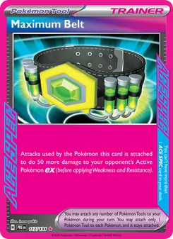 Maximum Belt - Prismatic Evolutions