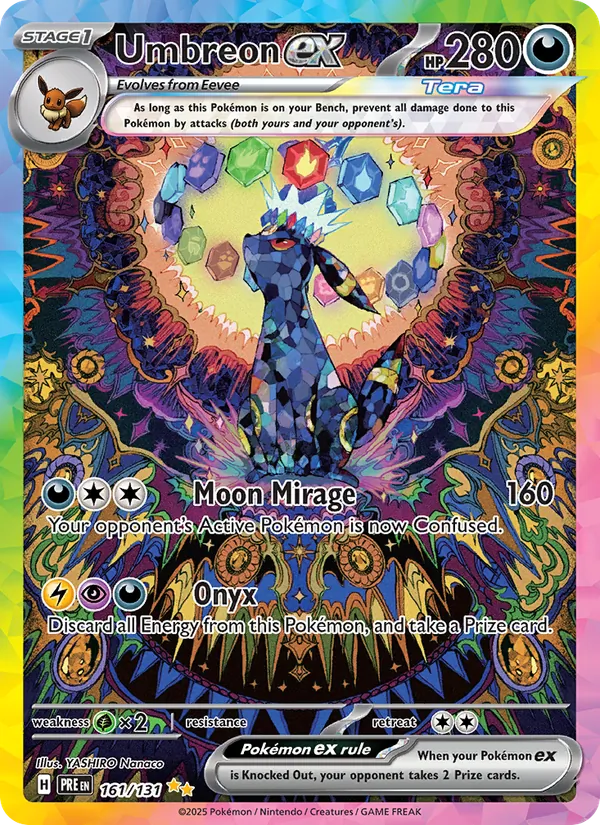 Umbreon ex - Prismatic Evolutions Pokemon Card