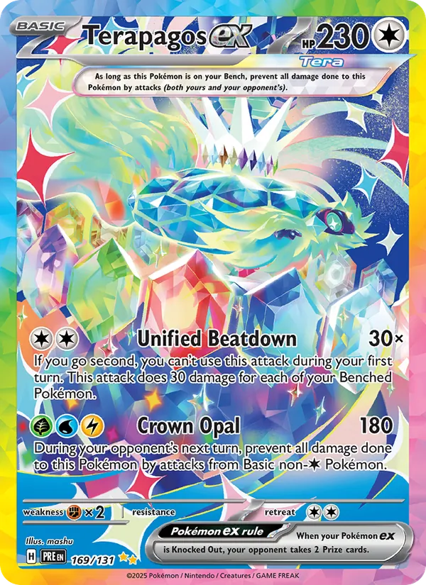 Terapagos ex - Prismatic Evolutions Pokemon Card