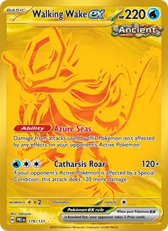Walking Wake ex - Prismatic Evolutions