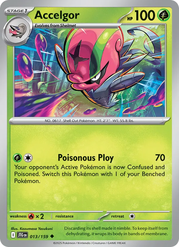 Accelgor - Journey Together Pokemon Card