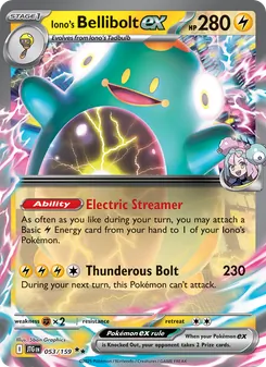 Iono's Bellibolt ex - Journey Together