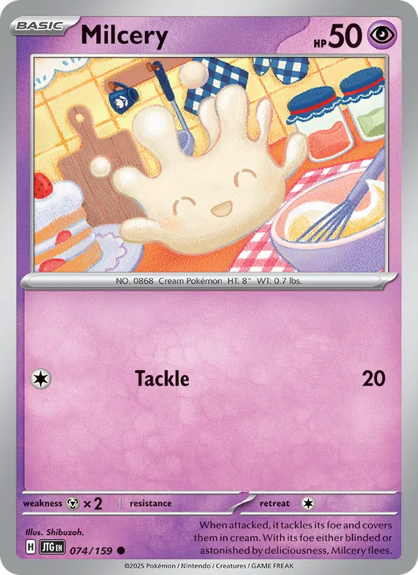 Milcery - Journey Together Pokemon Card