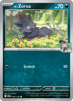 N's Zorua - Journey Together