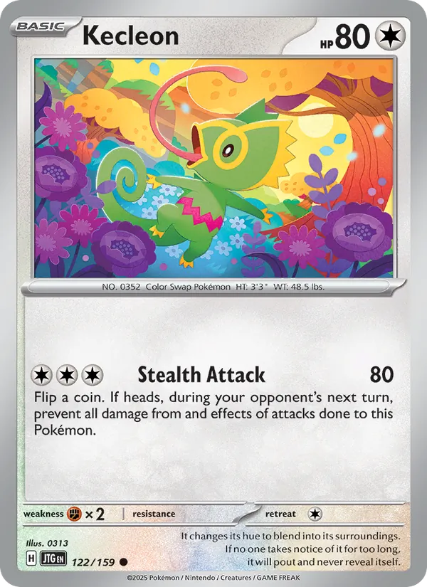 Kecleon - Journey Together Pokemon Card
