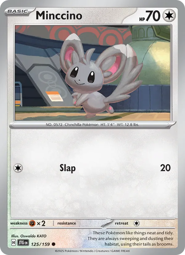 Minccino - Journey Together Pokemon Card
