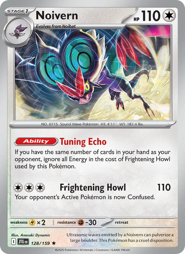 Noivern - Journey Together Pokemon Card