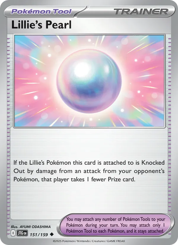 Lillie's Pearl - Journey Together Pokemon Card