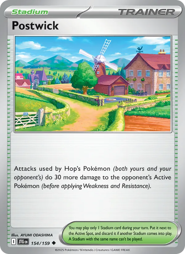 Postwick - Journey Together Pokemon Card