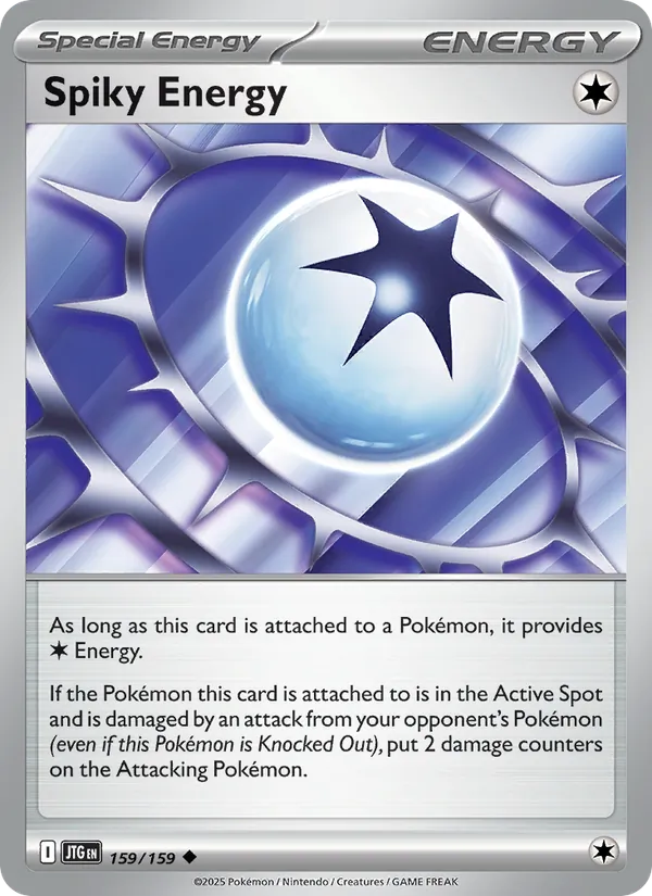 Spiky Energy - Journey Together Pokemon Card