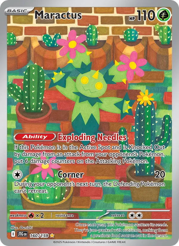 Maractus - Journey Together Pokemon Card
