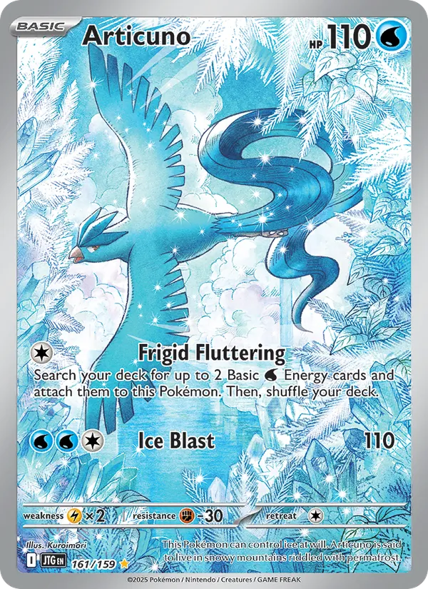 Articuno - Journey Together Pokemon Card