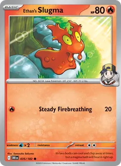 Ethan's Slugma - Destined Rivals