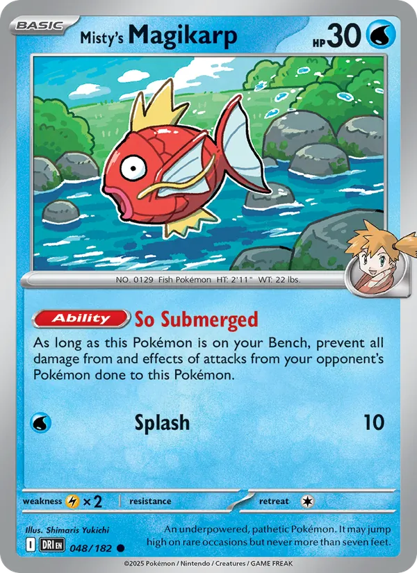 Misty's Magikarp - Destined Rivals Pokemon Card