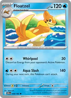 Floatzel - Destined Rivals