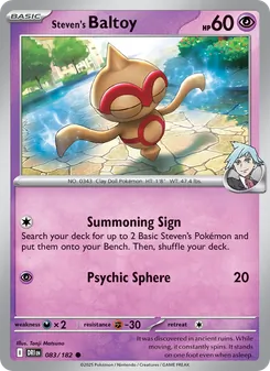 Steven's Baltoy - Destined Rivals
