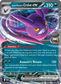 Team Rocket's Crobat ex - Destined Rivals