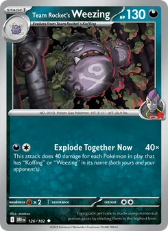 Team Rocket's Weezing - Destined Rivals