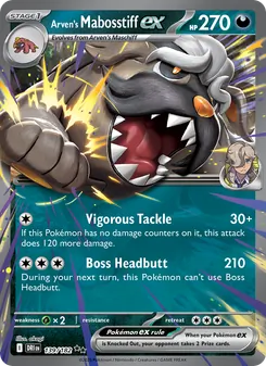 Arven's Mabosstiff ex - Destined Rivals