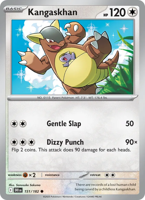 Kangaskhan - Destined Rivals Pokemon Card
