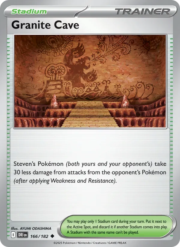 Granite Cave - Destined Rivals Pokemon Card