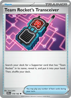 Team Rocket's Transceiver - Destined Rivals
