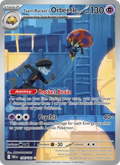 Team Rocket's Orbeetle - Destined Rivals