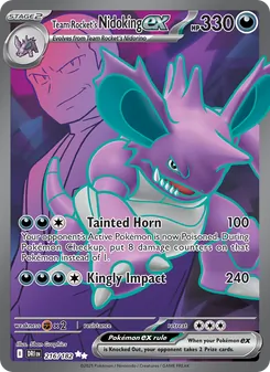 Team Rocket's Nidoking ex - Destined Rivals