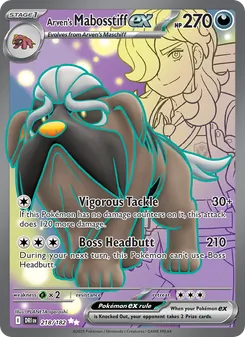 Arven's Mabosstiff ex - Destined Rivals