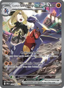 Cynthia's Garchomp ex - Destined Rivals